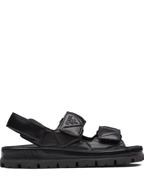 prada platino sandals|farfetch Prada shoes.